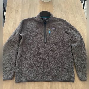 Patagonia Mens Half Zip Retro Pile Pull-Over